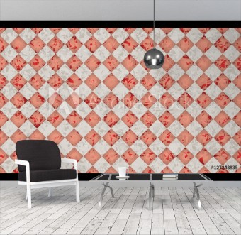 Picture of Red vector abstract background with marble pattern